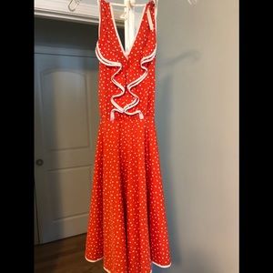 Lauren Conrad red polka dot sundress